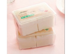 優質純棉卸妝棉 超薄無屑盒裝150片裝