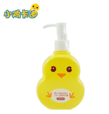 小雞卡迪寶寶嬰兒兒童二合一洗發沐浴露200ml