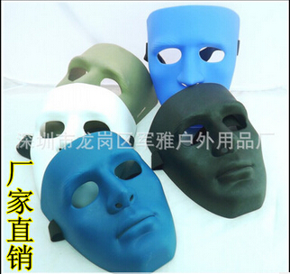 舞會派對嘻哈舞街舞面具多色 野戰面具