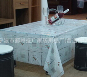 供應(yīng)PVC,VINYL印花臺(tái)布，素色臺(tái)布