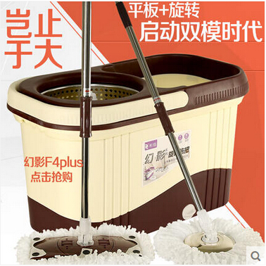 平板拖把桶旋轉拖把桿雙驅動自動好神拖地拖桶拖布墩布桶旋轉