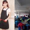 【加工生產】圍裙自有工廠加厚防油防水圍裙韓版廣告工作圍裙定做