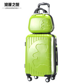 男女子母箱時(shí)尚拉桿箱萬(wàn)向輪登機(jī)箱包行李箱旅行箱
