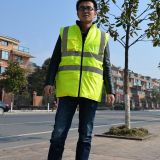 反光棉馬甲冬季必備反光棉夾克實用多口袋正反兩面穿