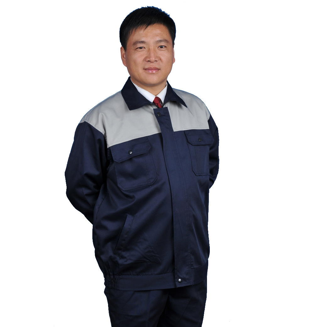 北京銷售工作服長袖男上衣春秋新款電焊機修勞保服工裝夾克