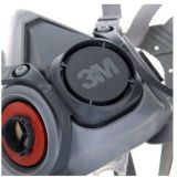 3M6200防毒面具主體 防塵防霧霾 雙罐式面罩不可單獨使用