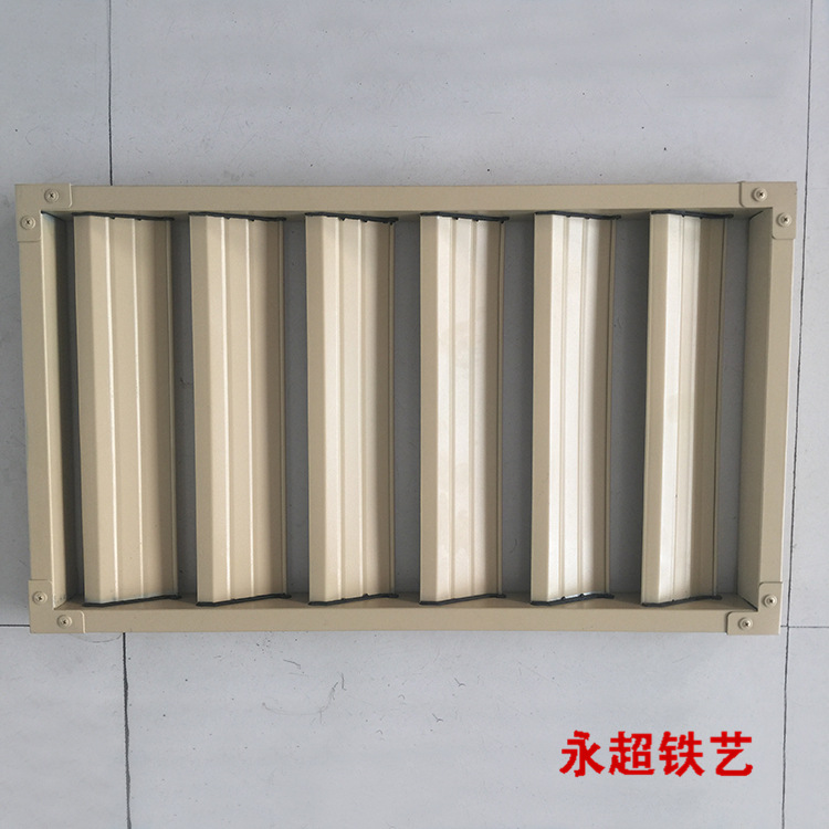 多種PVC 鋼襯百葉窗可定制 防雨可調百頁窗質量100%保證