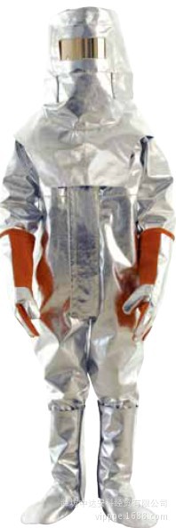 代爾塔402017 隔熱連體服 鍍鋁涂層 阻燃復合面料