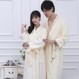 豪華高品質竹纖維浴袍 五星級酒店浴袍 可定制全棉浴袍