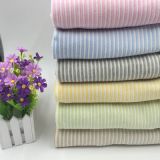 現貨供應緯編色織彩條天鵝絨面料 休閑服家居服用布天鵝絨面料