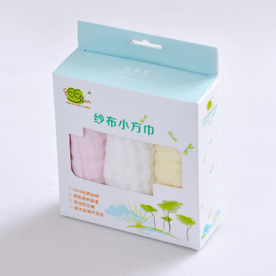 紗布小方巾批發 簡約親膚兒童毛巾 廠家直銷吸水嬰童面巾