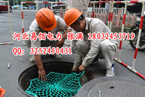 江西綠色井蓋防墜網廠家 加工銷售各種型號窨井防墜網