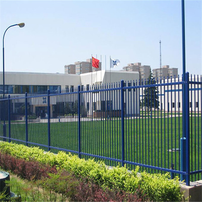 彩鋼鍍鋅圍墻網欄社區圍墻護欄經濟便宜鋅鋼柵欄廠家直銷