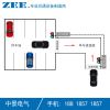 停車場單通道紅綠燈控制系統 地下停車出入口交通指示燈控制設備