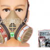 工廠直銷地球2588呼吸面具防噴漆防毒面具防煙塵防護口罩勞保口罩