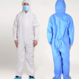 一次性無紡布防護(hù)服隔離連體衣無塵車間工作服參觀服噴漆服批發(fā)