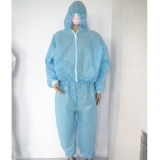 防護服覆膜一次性工作服全身防水防油防塵連體帶帽農藥防蟲防疫服