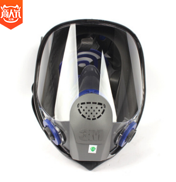 3M面具全面罩FF-402硅膠全面型防護面罩中號可搭配多種濾盒濾棉用