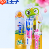 青蛙王子兒童軟毛水晶牙膏牙刷套裝 兒童護理牙齦牙刷批發