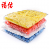 福佑 一次性浴帽 條形塑料防水加厚酒店賓館pe染發浴帽廠家批發