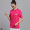 純棉翻領工作服定制t恤POLO衫定制廠服工服親子短袖班服印logo