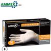 AMMEX愛(ài)馬斯一次性乳膠麻面手套 工業(yè)家用無(wú)粉耐穿透防水手套