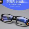新款防藍光眼鏡8015樹脂老花鏡TR90老視眼鏡輕男女老人鏡廠家批發