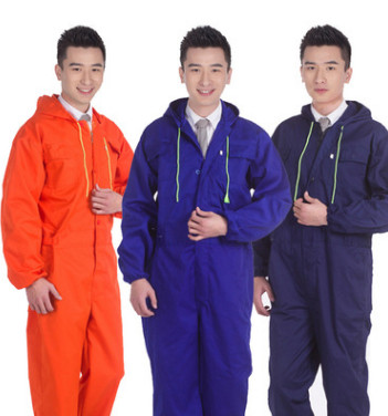 連體工作服防塵防污服長袖男女汽修噴漆工程服防塵服