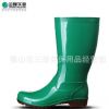 廣州金橡實(shí)業(yè) 綠色女款006高筒耐酸堿防滑雨鞋水鞋 代理批發(fā)