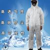 雷克蘭ESGP528高透氣一次性帶帽連體 防噴濺工業清洗防塵衣防護服