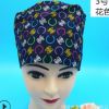 廠家直銷印花帽男女通用純棉手術室帽子包頭帽薄款醫生護士帽