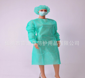 一次性無紡布手術衣工作服防水防污防血漬防塵服來樣定做有現貨