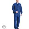 夏季長袖牛仔工作服 男長袖汽車維修夏季工作服男電焊服廠家直銷