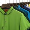 polo衫定制短袖文化廣告衫工作服t恤定做純棉翻領聚會班服印字