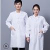 現貨供應醫生工作服滌棉醫生白大褂長袖短袖定制醫用實驗室工作服