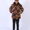 廠家直銷荒漠迷彩大衣棉大衣男冬季加厚棉大衣棉服短款保暖批發