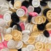 批發防靜電米黃色乳膠手指套 500g白色指套 無塵凈化手指套黑色