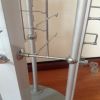 新款鋁合金鎖條木制眼鏡展示架眼鏡陳列架可移動可旋轉落地式