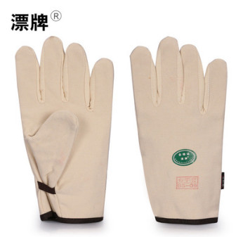 漂牌2018年新款BS-09廠家批發(fā)純棉結(jié)實耐磨布手套冶煉工礦專用