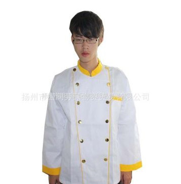 供應 廚師服套裝 (酒店制服) 做工精細 質量上乘