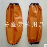 復合雙膠工作防水套袖牛筋pu皮革袖套防水防油耐酸堿護袖
