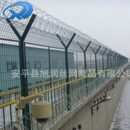 廠家直銷Y型機場隔離護欄網 軍事邊防安全防護圍欄網 可定制