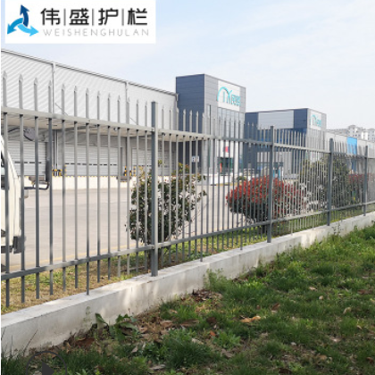 D型鋅鋼護欄定制 小區(qū)別墅圍墻安全防護鋅鋼護欄 防攀爬防盜護欄