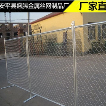 專業生產臨時移動護欄網 鍍鋅勾花網護欄 出口歐美