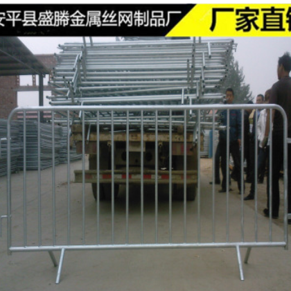專業生產臨時護欄網 可移動圍欄網 市政鐵馬護欄出口美國歐洲