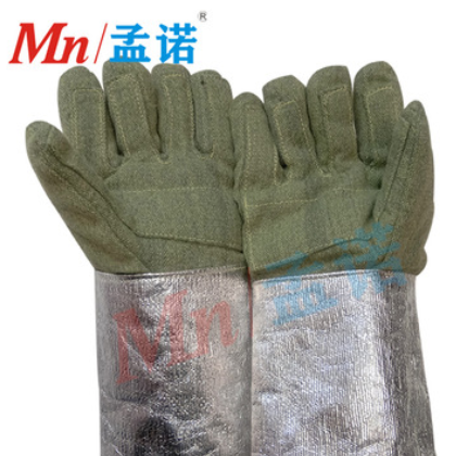 1000度耐高溫手套工業隔熱手套防燙1000度接觸溫度 耐磨 帶檢測