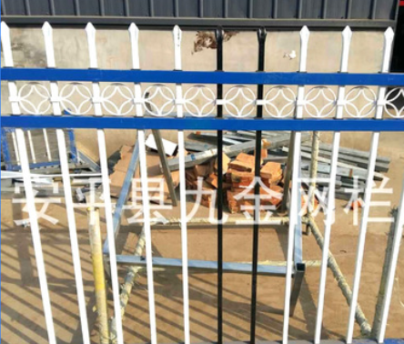 廠家批發鐵藝框架圍欄鋅鋼護欄 小區圍墻安全隔離鋅鋼護欄定做