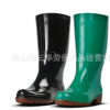 廣州金橡實業 綠色女款006高筒耐酸堿防滑雨鞋水鞋 代理批發