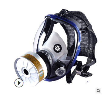 防毒面具噴漆化工消防防甲醛農藥全面罩防工業粉塵防異味透氣面具