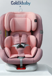兒童汽車安全座椅寶寶嬰兒0-4-12歲通用可旋轉式雙向安裝可坐可躺
